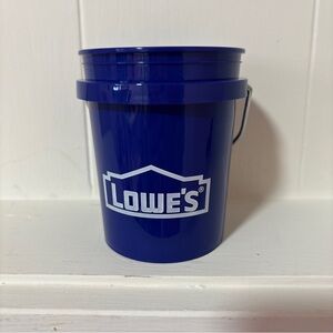 Viral Mini Lowe's Bucket - blue NWT